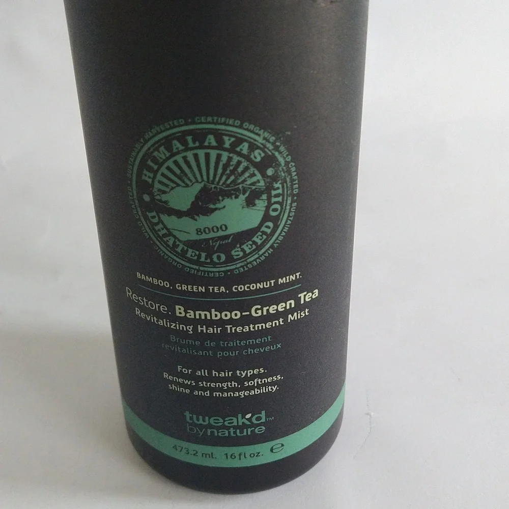 NEW! Tweak'd by Nature Revitalizing Hair Treatment Mist Large 16 oz